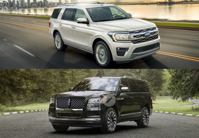ford, lincoln, small midsize and large suv models, 2023 ford expedition vs. 2023 lincoln navigator: is the luxury suv worth the price?