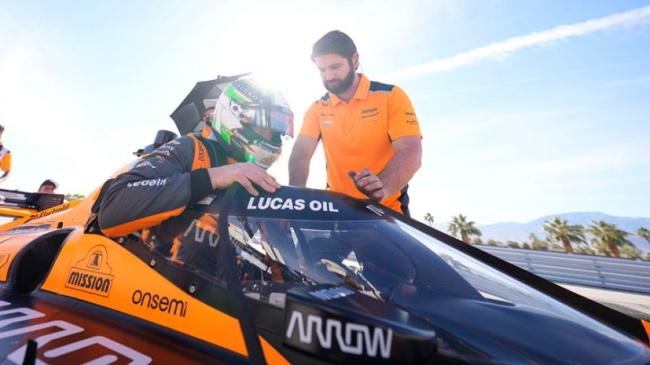 Arrow McLaren Extends With Lucas Oil