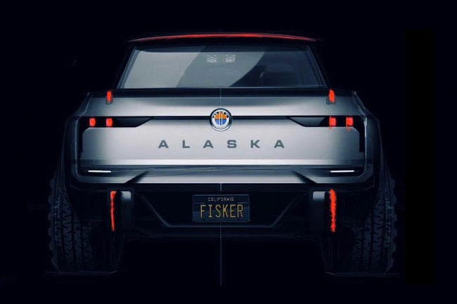 rumor, electric vehicles, fisker teases electric pickup with features never before seen on a truck