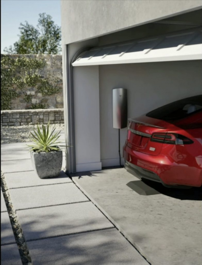 tesla teases mysterious “wireless” home charger on investor day