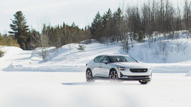 the 2023 polestar 2 helped this texan learn how to become a competent winter driver