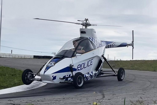 car news, technology, flying police car lands in oz