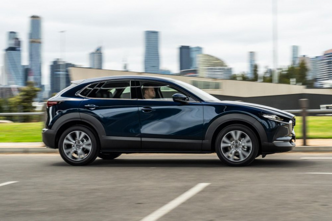 mazda cx-30 set to follow siblings with tech upgrade