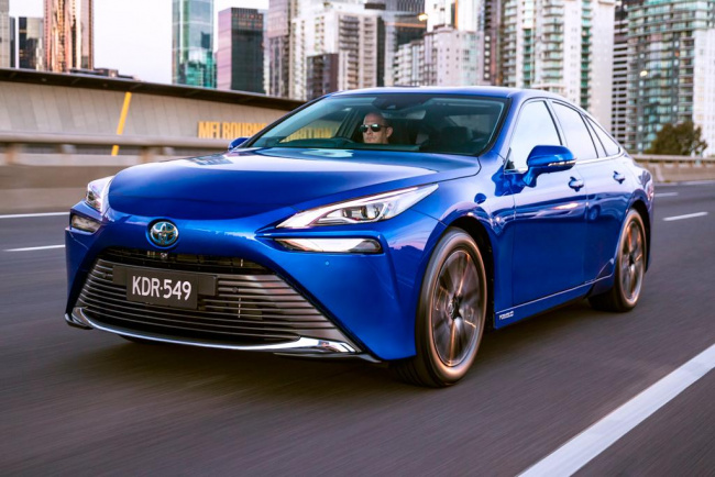 toyota, mirai, car news, fuel cell cars, greenpeace takes aim at toyota with fresh greenwashing claims