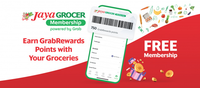 Jaya Grocer launches membership integrated with Grab