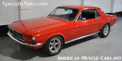 1968 Ford Mustang, ford, Ford Mustang