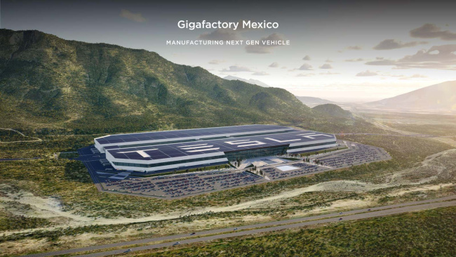 tesla’s new gigafactory will be built in northern mexico