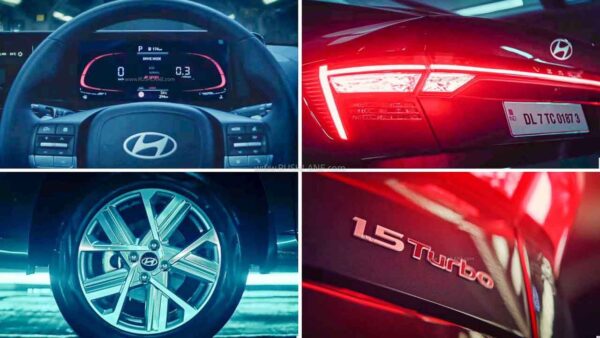 new hyundai verna interiors revealed – touchscreen, steering wheel