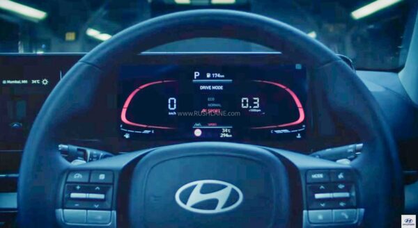 new hyundai verna interiors revealed – touchscreen, steering wheel