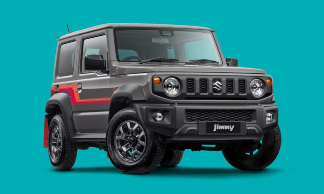 the suzuki jimny heritage is a throwback to the past