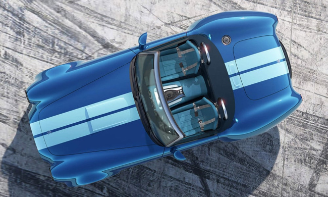 the ac cobra returns with a futuristic face and a modern v8 engine
