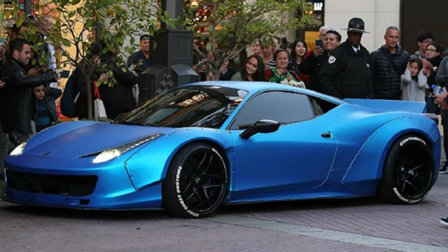 celebrities banned from buying a ferrari – justin bieber to 50 cent
