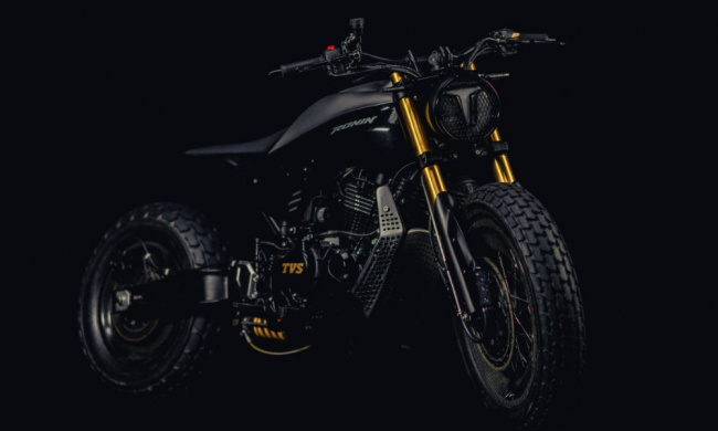 , tvs motosoul 2023: four ronin-based custom motorcycles unveiled