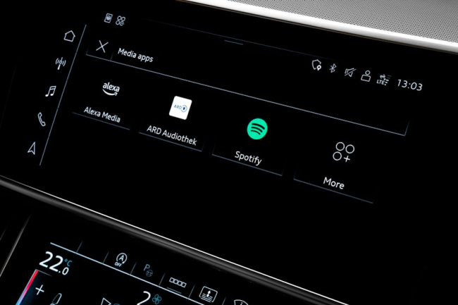 technology, interior, audi's latest infotainment system will let you download apps without a smartphone