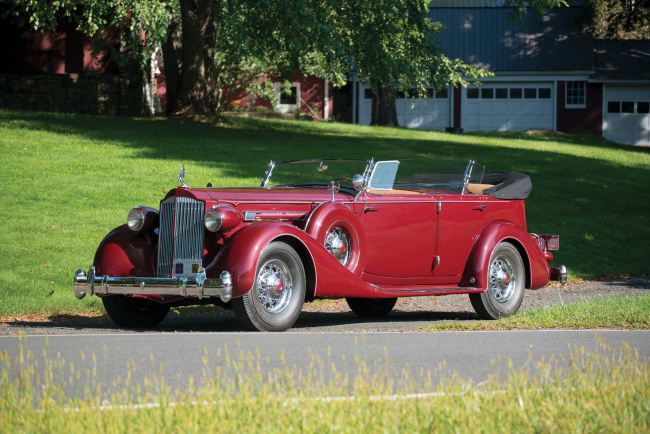 1935 Packard Twelve Sport Phaeton, Packard, Packard Twelve