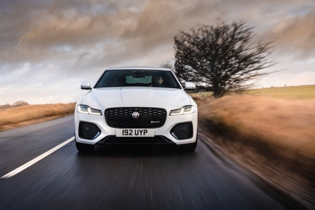 e-class, jaguar, mercedes-benz, there’s only 1 reason to pick the 2023 jaguar xf over the e-class