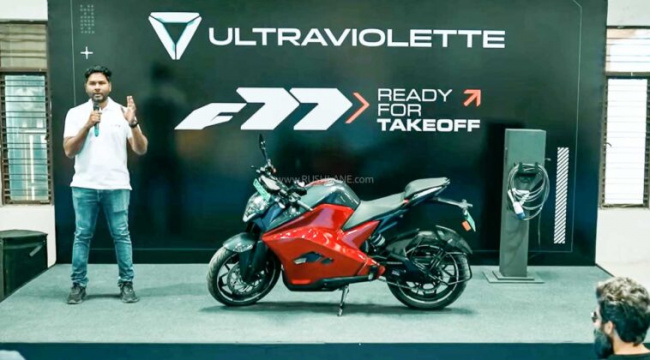 ultraviolette f77 electric motorcycle first batch owners take delivery
