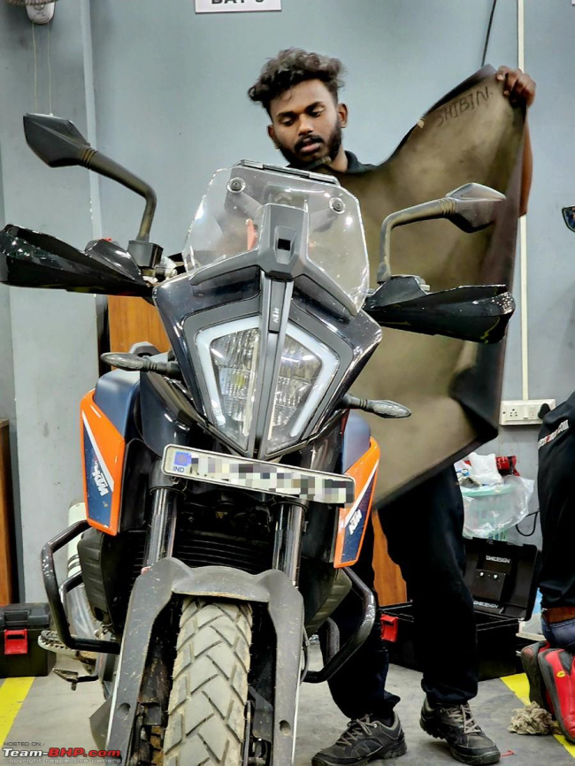 Got a job on my 390 Adventure done at Htrz Modz, Bangalore: Experience, Indian, Member Content, KTM 390 Adventure