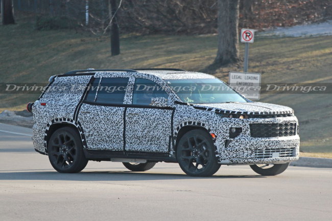 2024 chevrolet traverse spied with rugged redesign