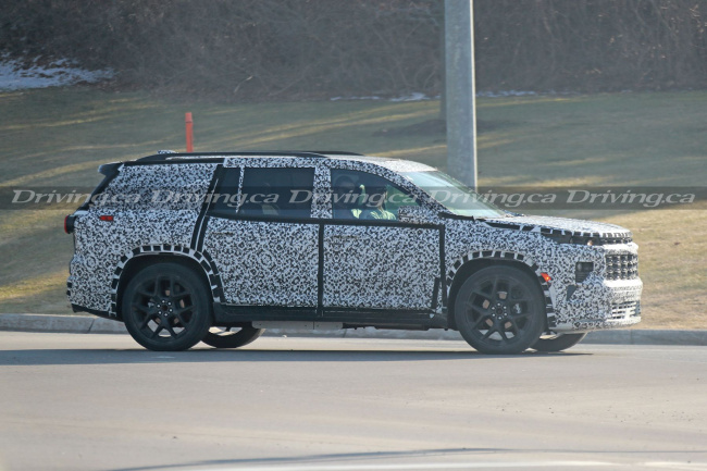 2024 chevrolet traverse spied with rugged redesign