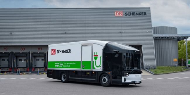 db schenker, electric trucks, europe, startup, volta trucks, volta zero, db schenker gets volta zero prototype for further testing