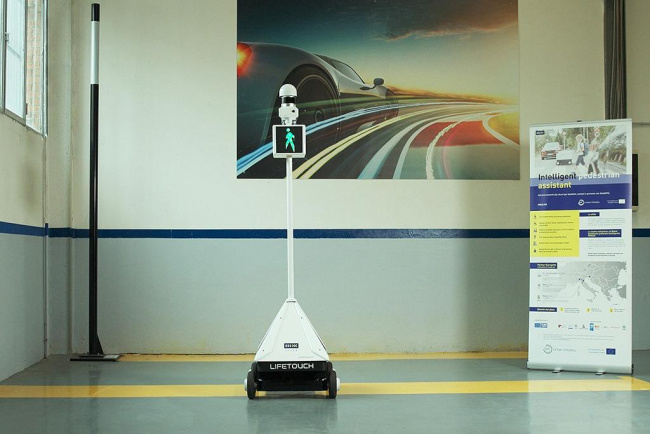 skoda, car news, safety, technology, skoda trials smart grilles and robots for safer pedestrian crossings