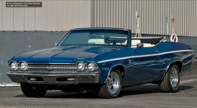 chevrolet, muscle cars, want bruce springsteen’s 1969 chevrolet chevelle ss 396? it’s for sale