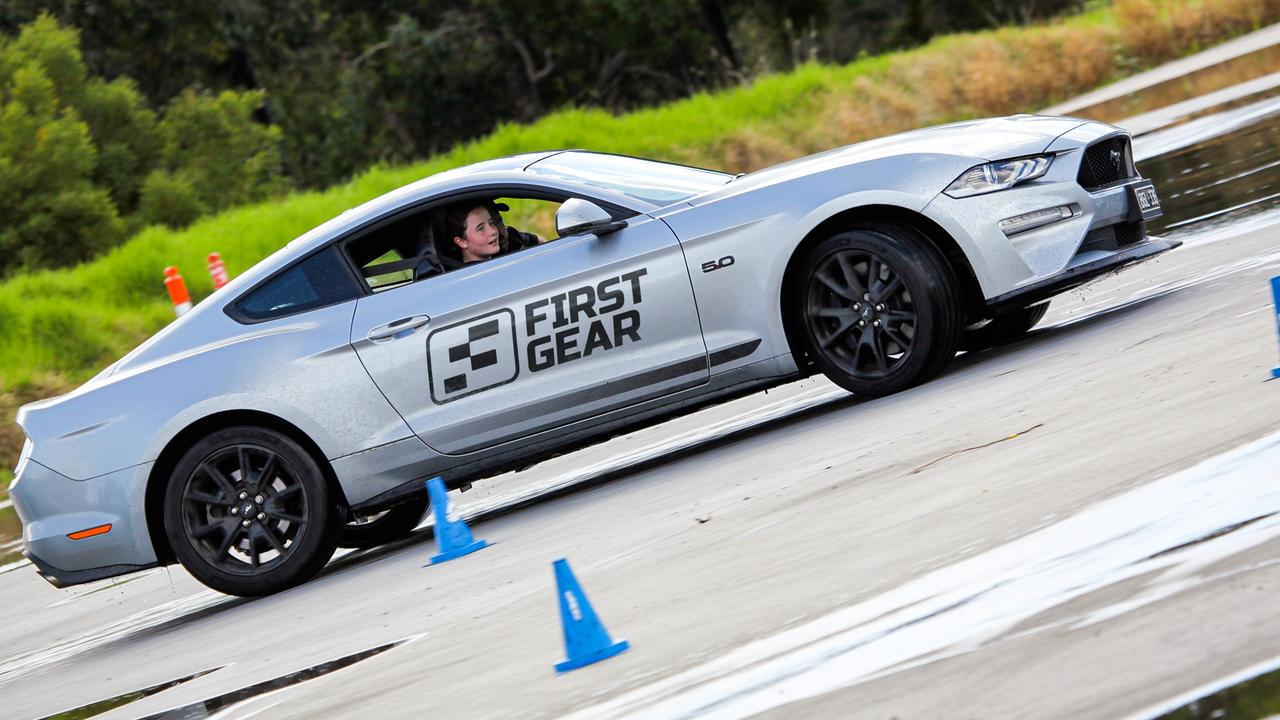 Motorsport Australia's First Gear driver training program starts in March., Technology, Motoring, Motoring News, Aussie kids can learn to race in Mustangs with ‘First Gear’