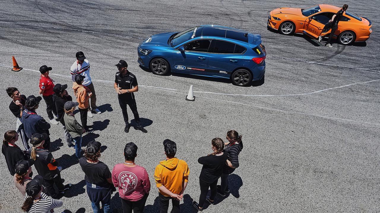 Expert racers from Driving Solutions will teach kids the basics., Motorsport Australia's First Gear driver training program starts in March., Technology, Motoring, Motoring News, Aussie kids can learn to race in Mustangs with ‘First Gear’