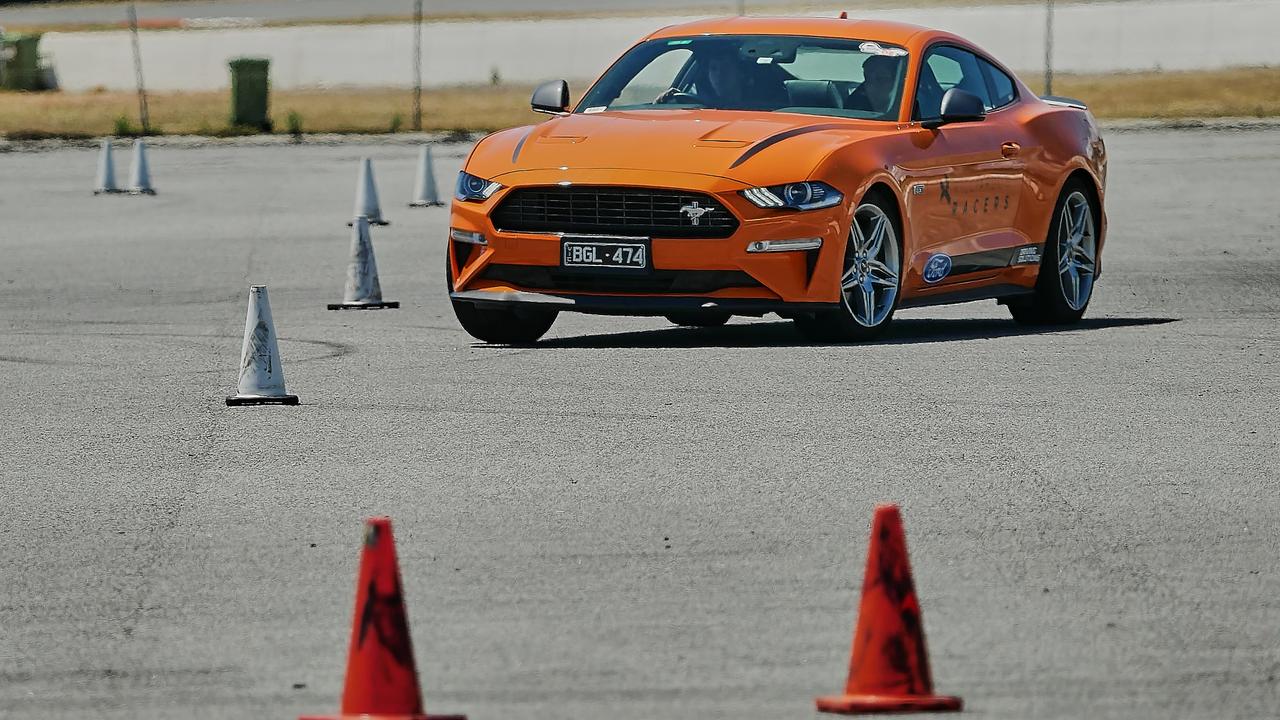 Ricciardo's Racers allowed kids a chance to learn driving basics in sports cars., Expert racers from Driving Solutions will teach kids the basics., Motorsport Australia's First Gear driver training program starts in March., Technology, Motoring, Motoring News, Aussie kids can learn to race in Mustangs with ‘First Gear’