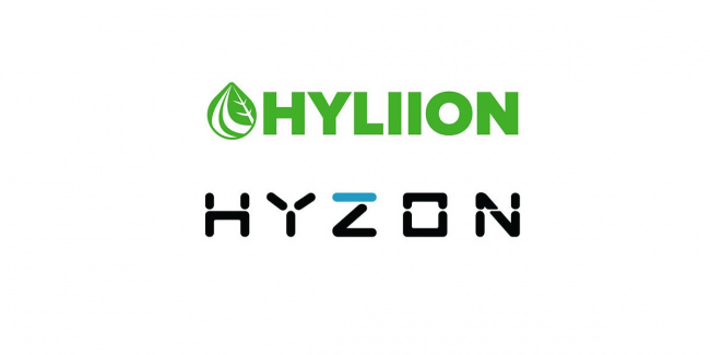 drives, electric trucks, fcev, fuel cell, hyliion, hyzon motors, hyzon motors to develop class 8 fcev with hyliion drive