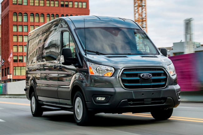 technology, ford's e-transit has already saved over 745,000 gallons of gasoline