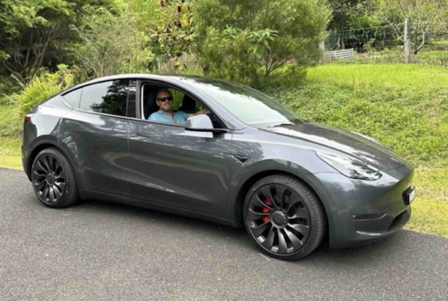 “you’ve got to thump it:” first drive in a model y performance ev