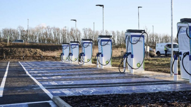 bp opens largest ev charging hub in uk, in plans likely to be replicated in australia