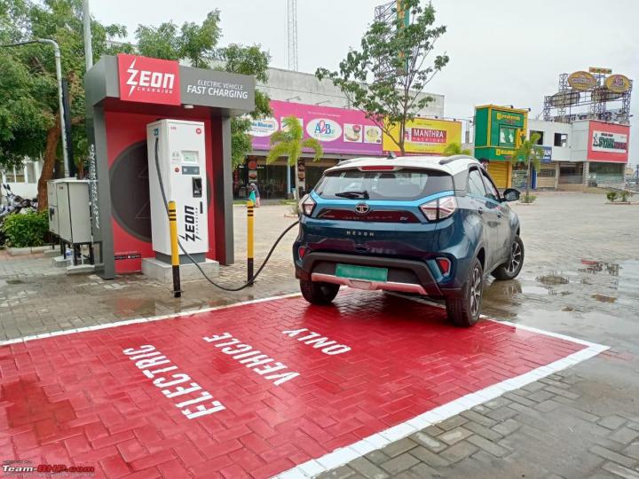 Did Bengaluru-Udupi & back in my Nexon EV: Charging experience & costs, Indian, Member Content, Tata Nexon EV, EV charging, charging station.