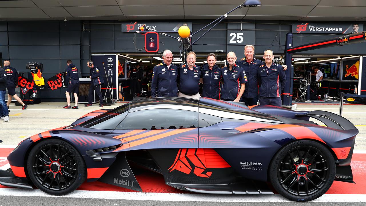 Red Bull’s relationship with Aston Martin is over. Photo: Mark Thompson/Getty Images, Aston Martin developed the Valkyrie in partnership with Red Bull., The Aston Martin Valkyrie is a wild machine., Technology, Motoring, Motoring News, Aston Martin Valkyrie unleashed on track