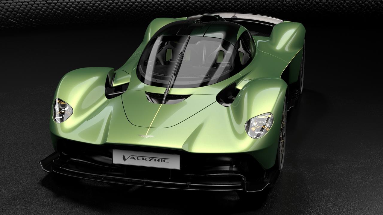 Aston Martin’s Valkyrie is one of the most expensive cars on sale., Track day warriors can choose the AMR Pro version., The Valkyrie is powered by a Cosworth-sourced V12., Aston Martin’s Valkyrie is the wildest car to wear number plates., Aston Martin’s Valkyrie has a race-inspired cockpit., Alonso finished on the podium in his first race for Aston Martin. Photo: Clive Mason/Getty Images, Red Bull’s relationship with Aston Martin is over. Photo: Mark Thompson/Getty Images, Aston Martin developed the Valkyrie in partnership with Red Bull., The Aston Martin Valkyrie is a wild machine., Technology, Motoring, Motoring News, Aston Martin Valkyrie unleashed on track