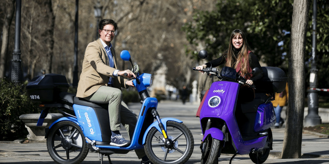 barcelona, cabify, cooltra, electric scooters, madrid, scooter sharing, spain, valencia, cooltra and cabify combine e-moped fleets in spain