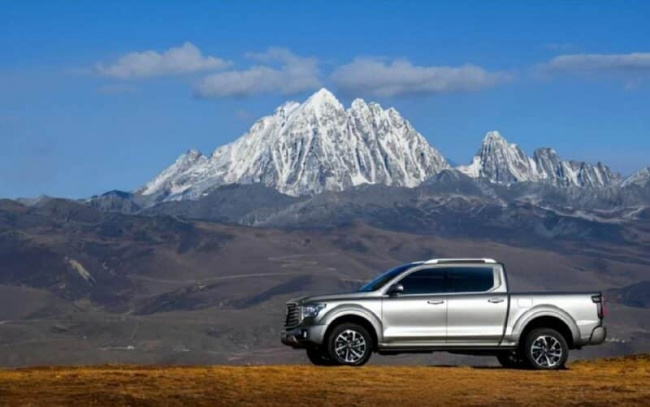 ice, new great wall shanhai cannon pickup launched in china, price starts at 33,100 usd