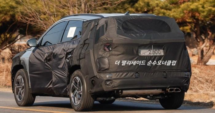 2024 Hyundai Tucson facelift spied for the first time, Indian, Hyundai, Other, Hyundai Tucson, International, spy shots