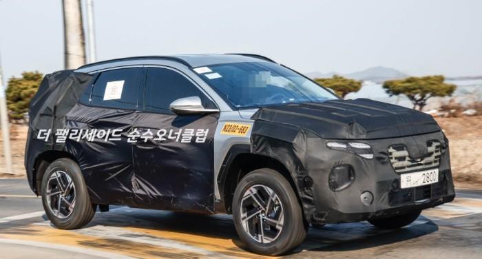 2024 Hyundai Tucson facelift spied for the first time, Indian, Hyundai, Other, Hyundai Tucson, International, spy shots