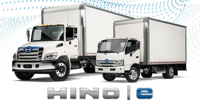 electric trucks, hino, sea electric, toyota, hino trucks expands electric truck lineup