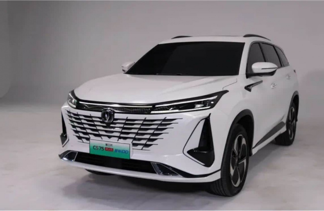 phev, new changan cs75 plus idd plug-in hybrid compact suv unveiled in china