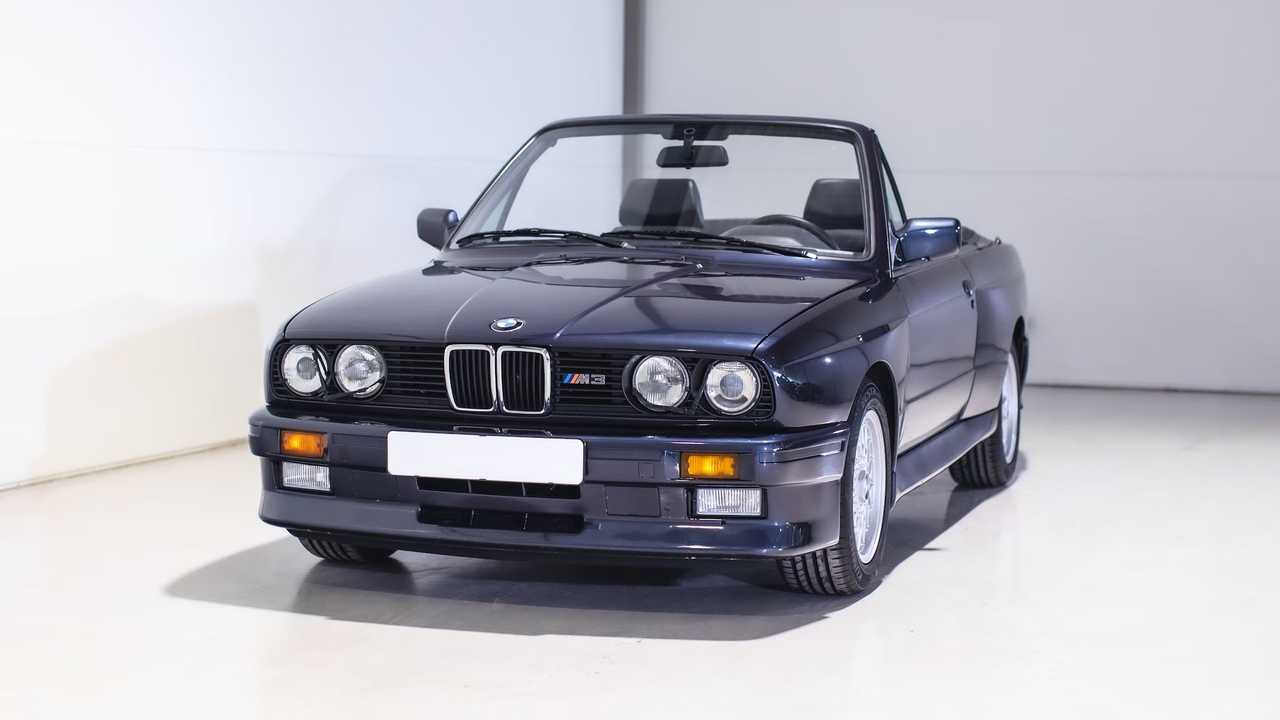 rare 1989 bmw m3 convertible fetches over $101,000 at auction