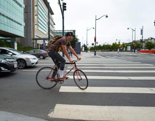 car safety, driving, is a bicyclist a driver or a pedestrian?