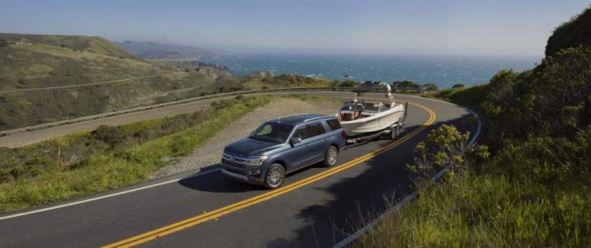 expedition, ford, small midsize and large suv models, the 2023 ford expedition has some serious bragging rights