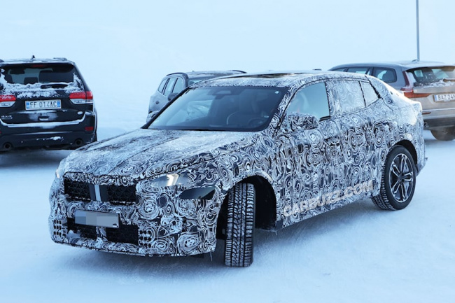 spy shots, interior, next-generation bmw x2 m35i spied during cold-weather testing