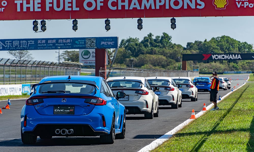 hot laps with the honda civic type r (fl5)