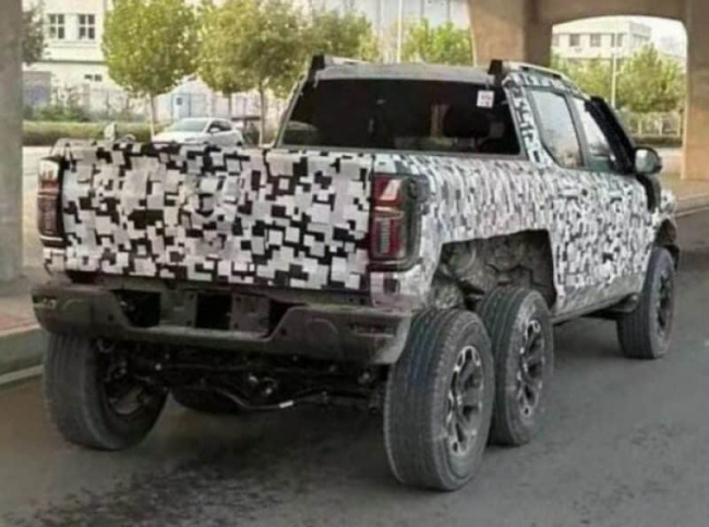 ice, great wall shanhai canon 6×6 is the most badass chinese pickup truck