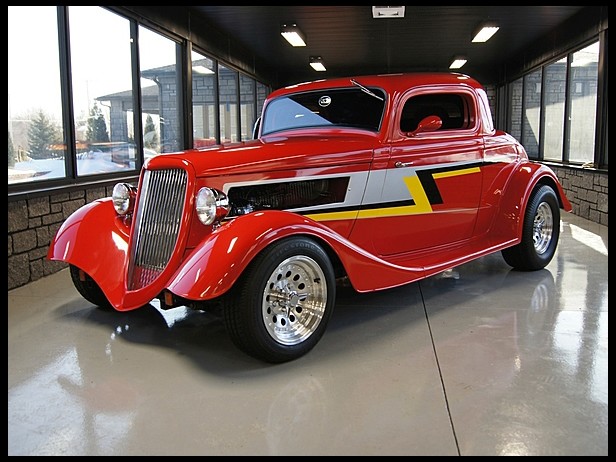 1934 Ford 3 Window Coupe | Street Rod, 1930s Cars, 1934 Ford 3 Window Coupe, coupe, ford, old car, street rod